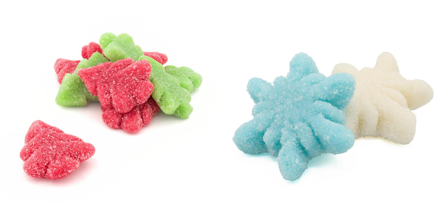 Trees & Snowflake mix 150g